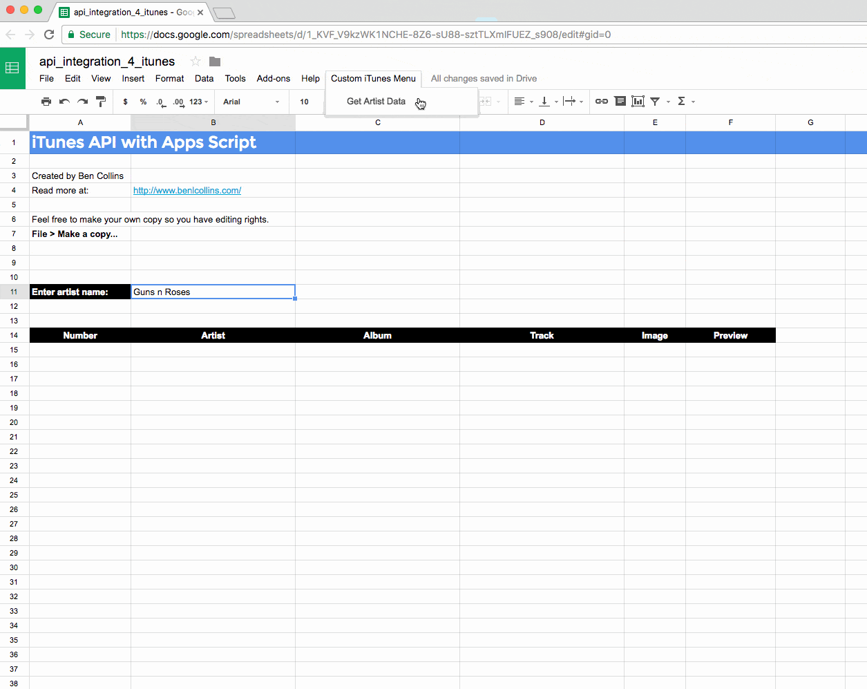 tao-api-google-sheet